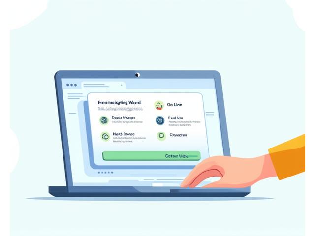 Basitleştirilmiş web sitesi kurulum sürecini gösteren grafik