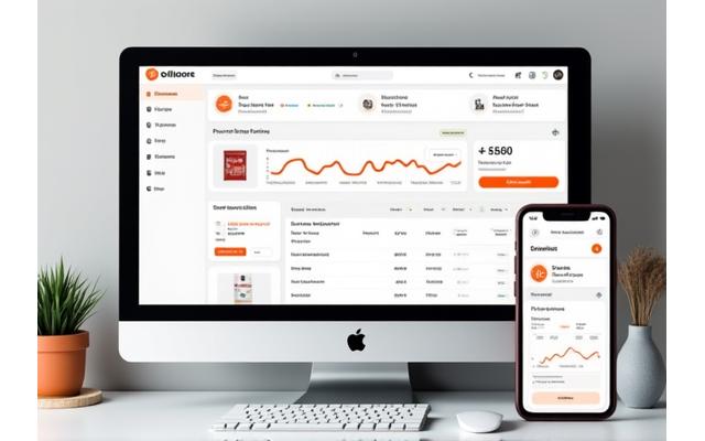 Online mağaza yönetim paneli ve ürün sergileme arayüzü